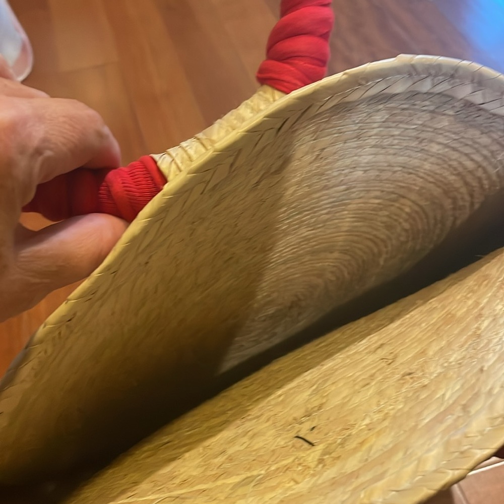 Straw beach bag - Picture 3 of 5